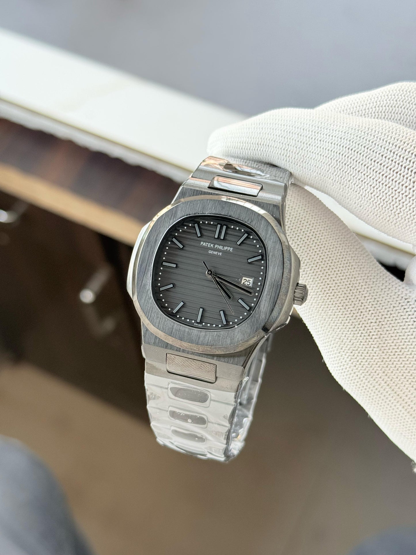 Patek Philippe Nautilus – Rose Gold with Blue Dial