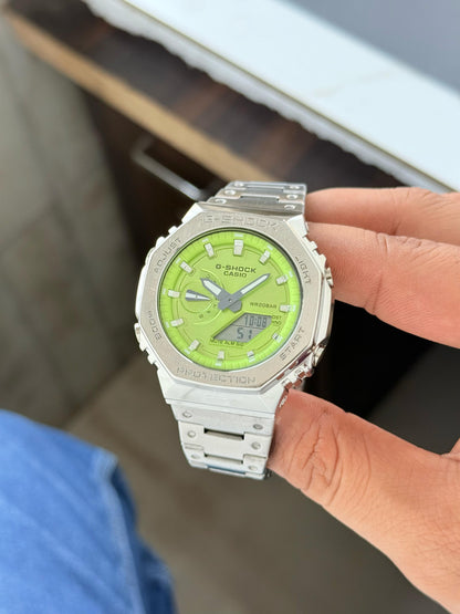 G-Shock GM 2110D With Metal Body And Strap