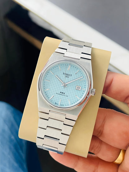 Tissot PRX Stainless Steel Tiffany Blue Dial