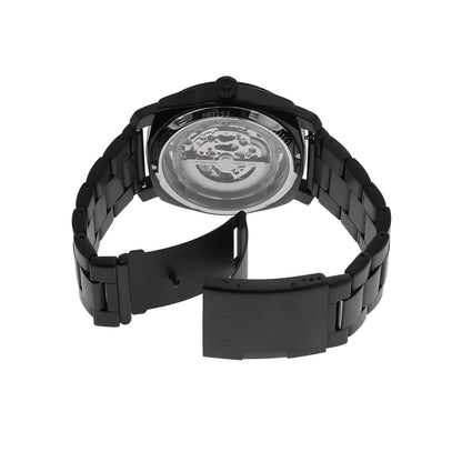 Fossil Machine Automatic Black Stainless Steel Watch