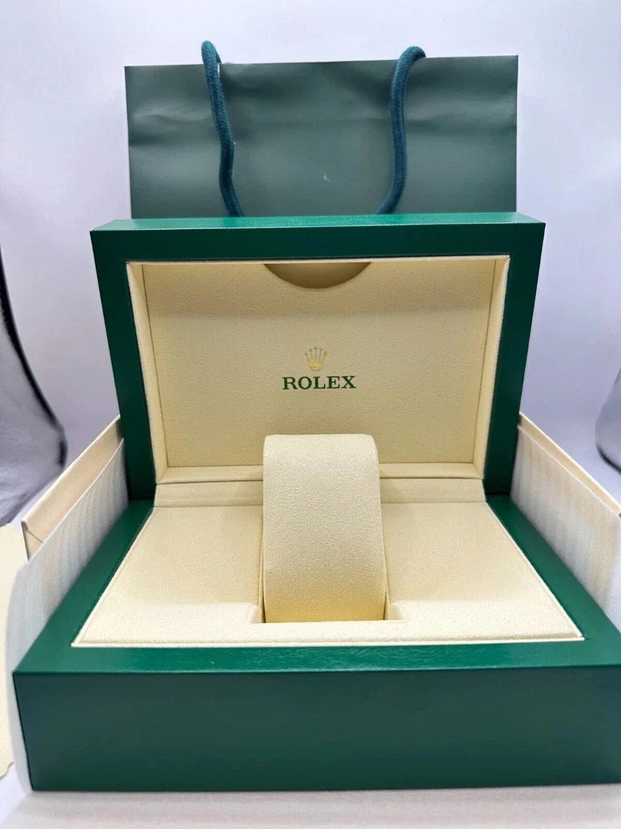Rolex Luxury Green Watch Box – Full Set